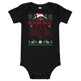 BOON DOC HOLIDAY BABY ONESIE